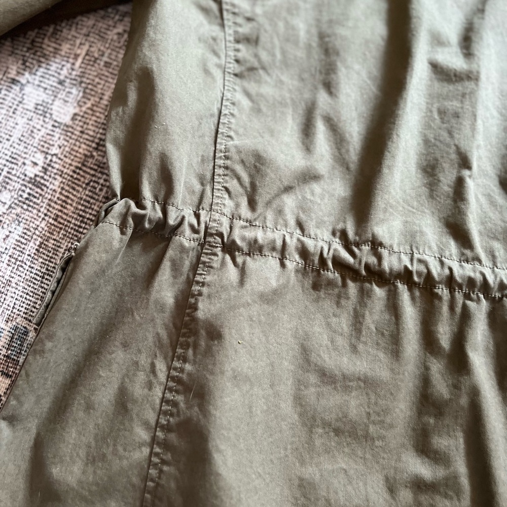 JCREW “Boyfriend Fatigue” Green 100% Cotton Jacket XS - Picture 10 of 11